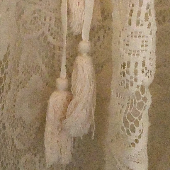 Spell Vintage Rhiannon Cream Off-Shoulder Lace Blouse S/M & bra - Picture 12 of 16